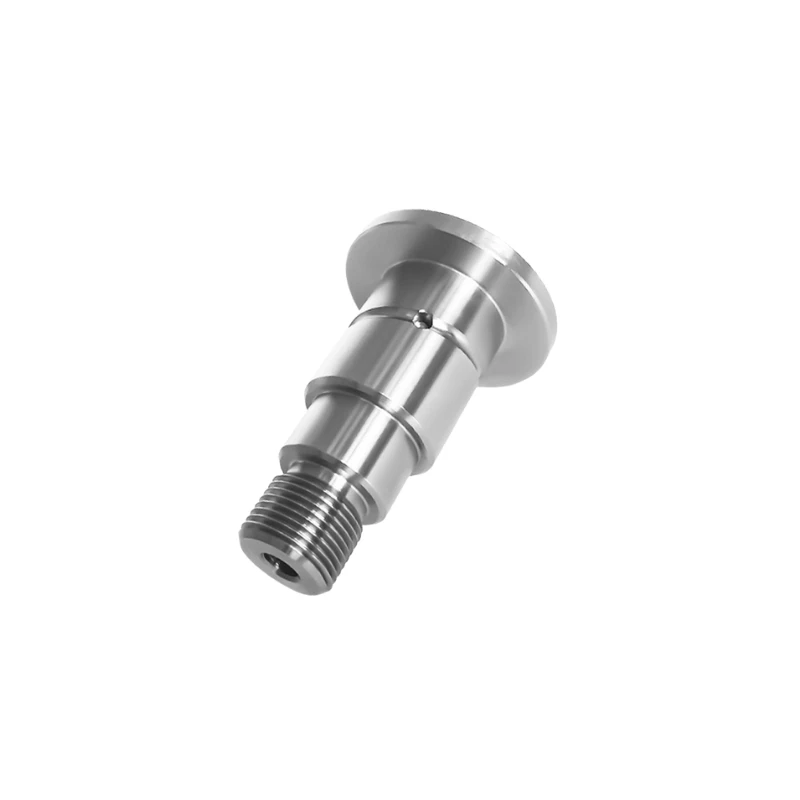 Multi-stage precision stepped shaft with ground bearing journals.