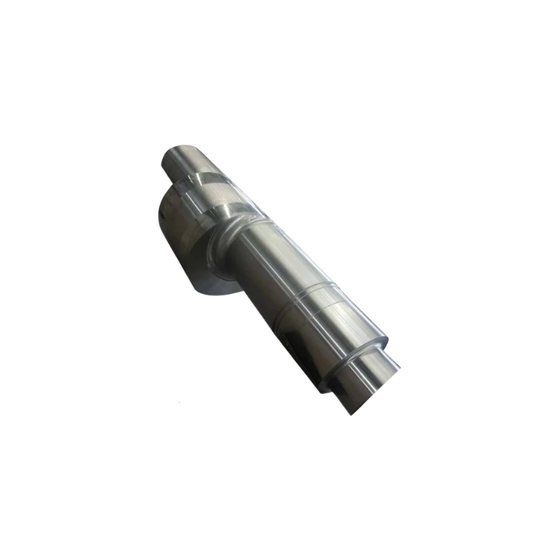 Custom precision eccentric shaft for offset motion and vibration control.