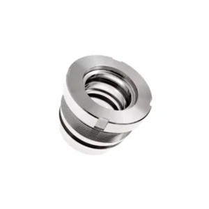 Heavy duty replacement gland for hydraulic cylinders, machined to absorb high shock loads and prevent rod galling