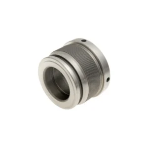 Standard replacement gland for hydraulic cylinder repair, housing dynamic rod seals and wiper rings